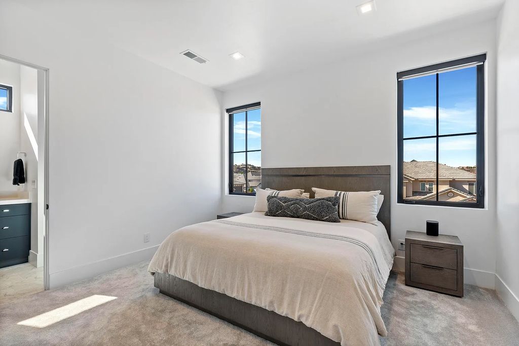 2594 East 1170 South, Saint George, Utah is an entertainers dream in Reserve at River Hollow with various amenities without the work including salt-water pool, 10x10 spa, built in BBQ, sports court and shuffleboard.