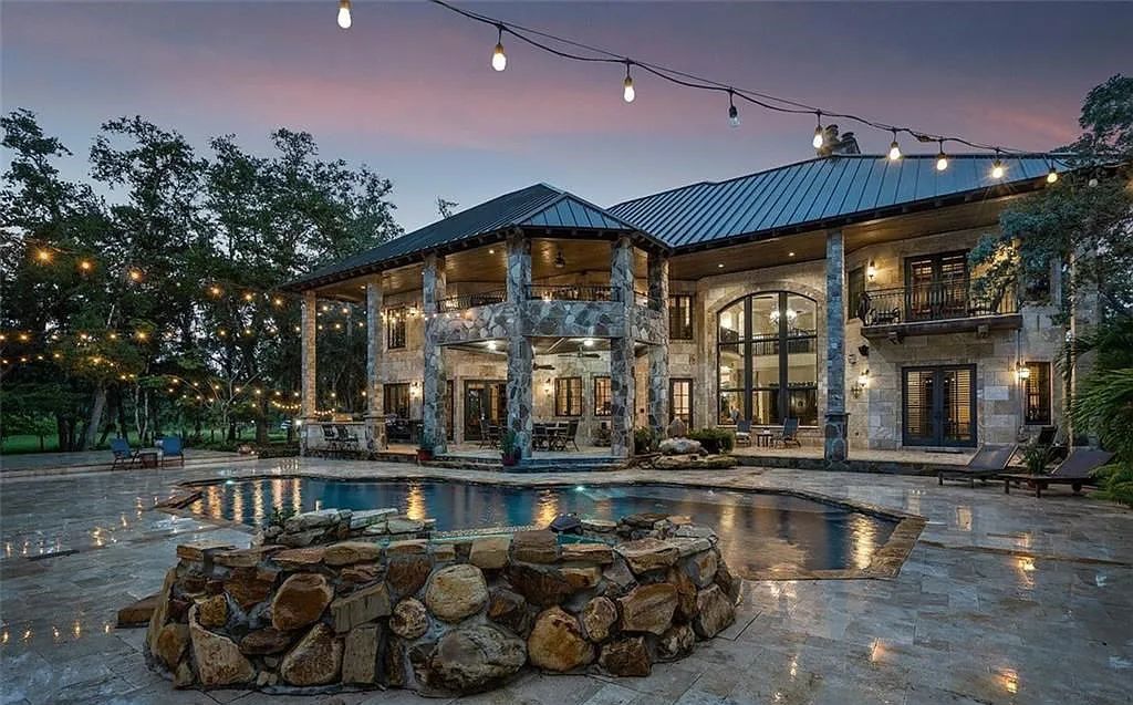 4560 S 25th Street, Fort Pierce, Florida, built on 20 acres in St Lucie County. The estate is being sold furnished and impact windows, gas powered appliance including the stove, dryers, pool heater, bbq grill, and both fireplaces.