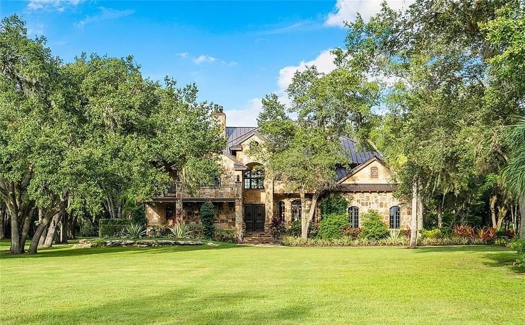 4560 S 25th Street, Fort Pierce, Florida, built on 20 acres in St Lucie County. The estate is being sold furnished and impact windows, gas powered appliance including the stove, dryers, pool heater, bbq grill, and both fireplaces.