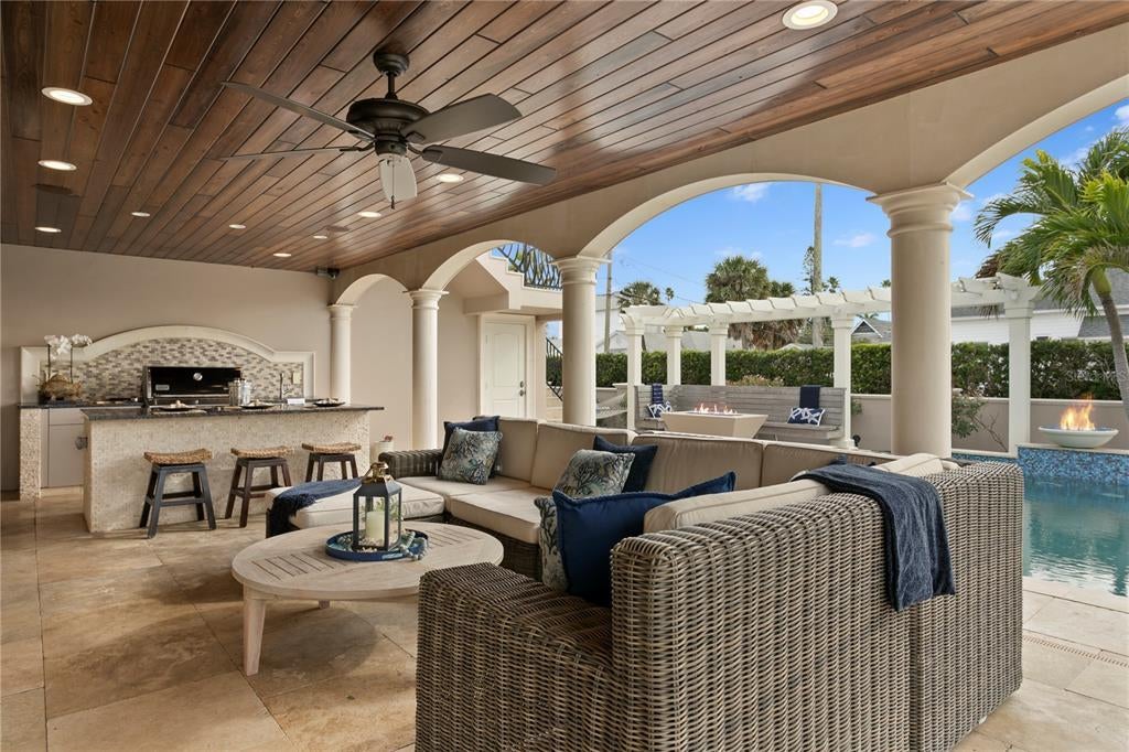 1103 Gulf Way, Saint Pete Beach, Florida is the ultimate beachfront retreat with the interior spaces are generous, the outdoor spaces are tremendous and the surrounding area creates a perfect place for Fun with Family and Friends.