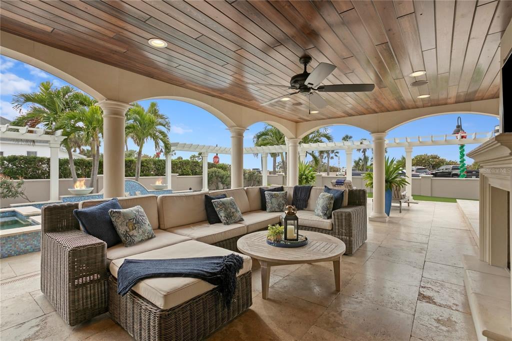 1103 Gulf Way, Saint Pete Beach, Florida is the ultimate beachfront retreat with the interior spaces are generous, the outdoor spaces are tremendous and the surrounding area creates a perfect place for Fun with Family and Friends.