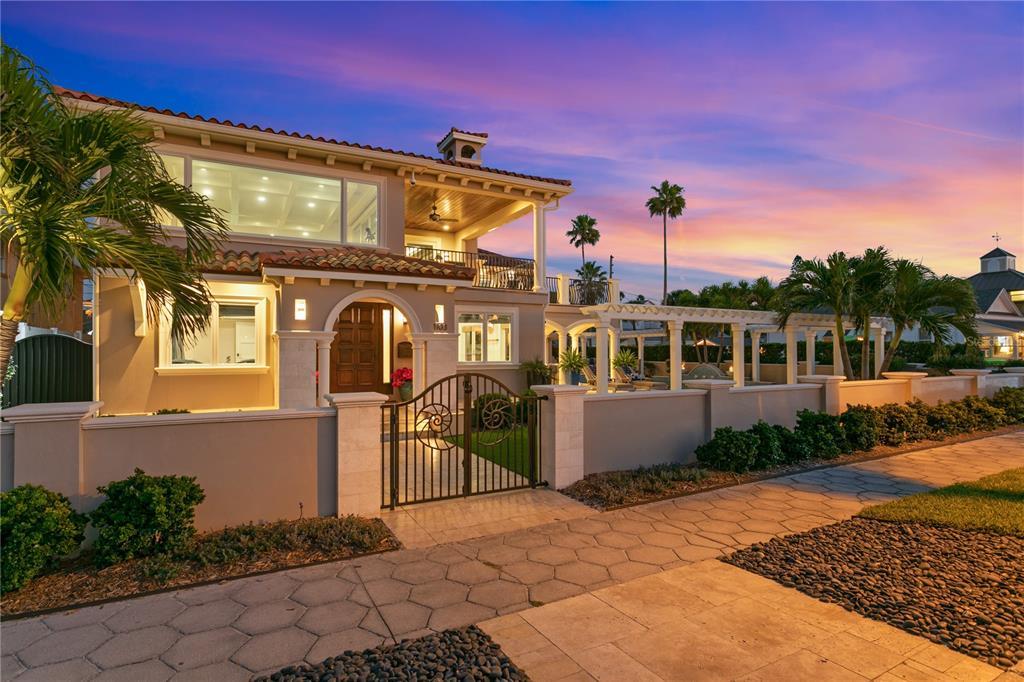 1103 Gulf Way, Saint Pete Beach, Florida is the ultimate beachfront retreat with the interior spaces are generous, the outdoor spaces are tremendous and the surrounding area creates a perfect place for Fun with Family and Friends.