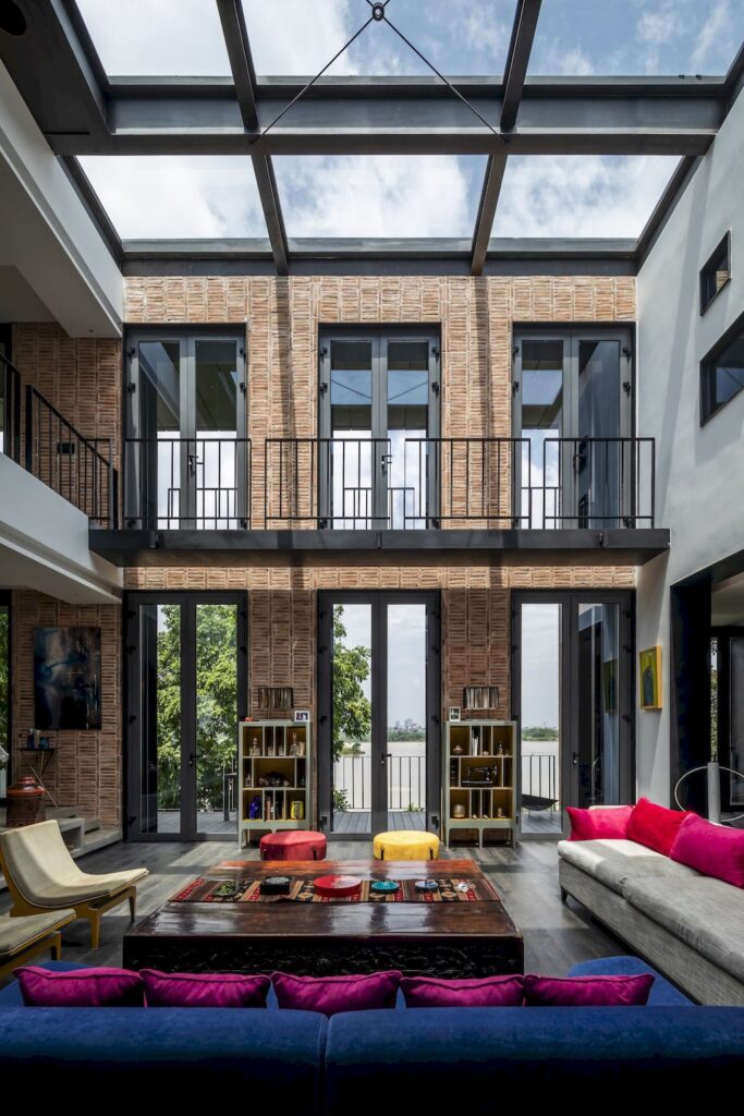Pi House Combine Western design Vietnam tradition by DP Associates 2