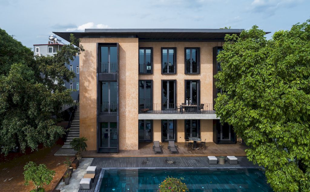 Pi House Combine Western design & Vietnam tradition by D&P Associates