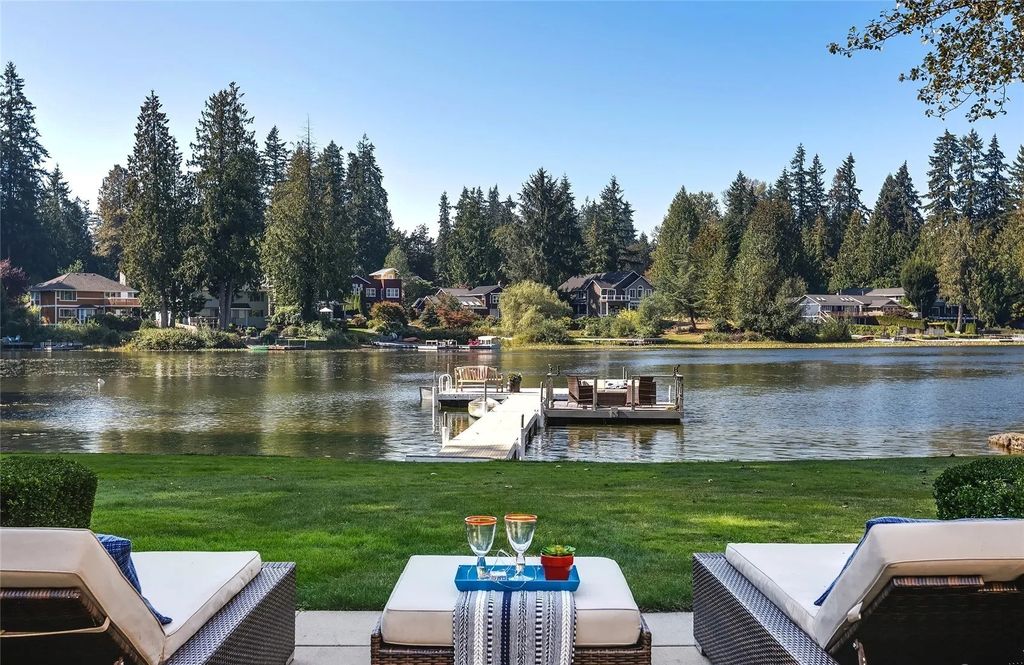 The House in Sammamish is a luxurious home with grand open concept living spaces, now available for sale. This home located at 2821 226th Avenue SE, Sammamish, Washington