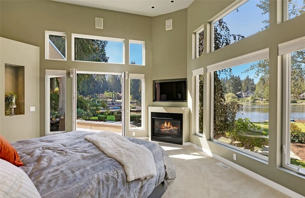 The House in Sammamish is a luxurious home with grand open concept living spaces, now available for sale. This home located at 2821 226th Avenue SE, Sammamish, Washington