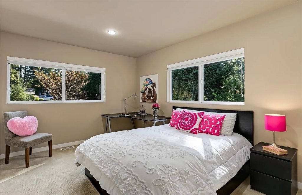 The House in Sammamish is a luxurious home with grand open concept living spaces, now available for sale. This home located at 2821 226th Avenue SE, Sammamish, Washington