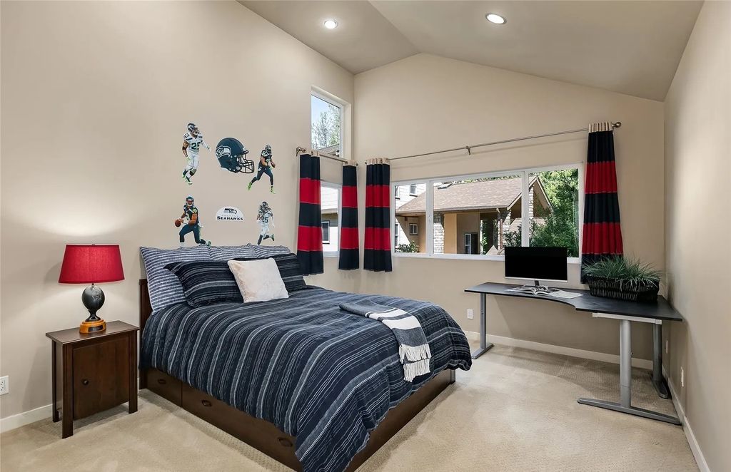 The House in Sammamish is a luxurious home with grand open concept living spaces, now available for sale. This home located at 2821 226th Avenue SE, Sammamish, Washington