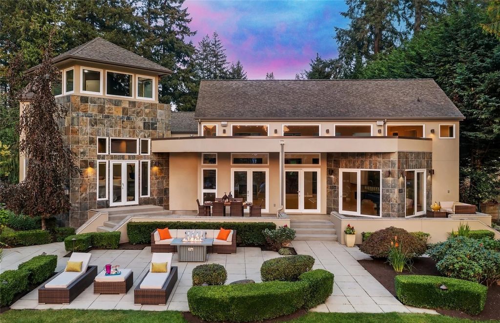 The House in Sammamish is a luxurious home with grand open concept living spaces, now available for sale. This home located at 2821 226th Avenue SE, Sammamish, Washington