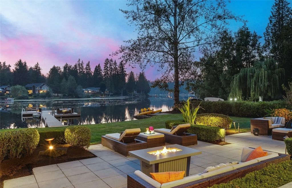 The House in Sammamish is a luxurious home with grand open concept living spaces, now available for sale. This home located at 2821 226th Avenue SE, Sammamish, Washington