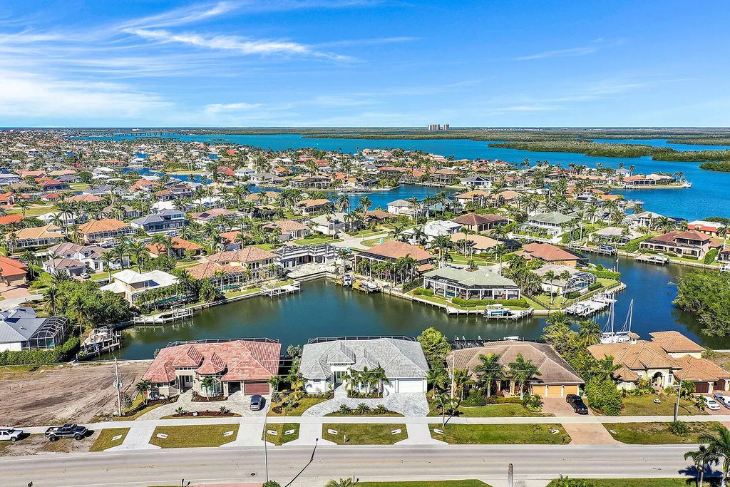 1964 San Marco Road, Marco Island, Florida is a stunning brand-new custom-built luxury coastal-contemporary residence tastefully decorated with high quality furnishings, ultra-custom features with high-end finishes and upgrades.