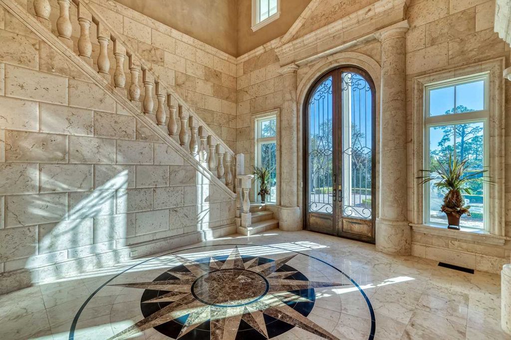 3730 Preserve Bay Boulevard, Panama City Beach, Florida, is built with Authentic Italian Design along the shores of the mesmerizing West Bay waters on the Northwest Florida Gulf Coast. Inspired by the classic Palladian villas of the Veneto in Italy, the Villa Chimera evokes an imperial aura.