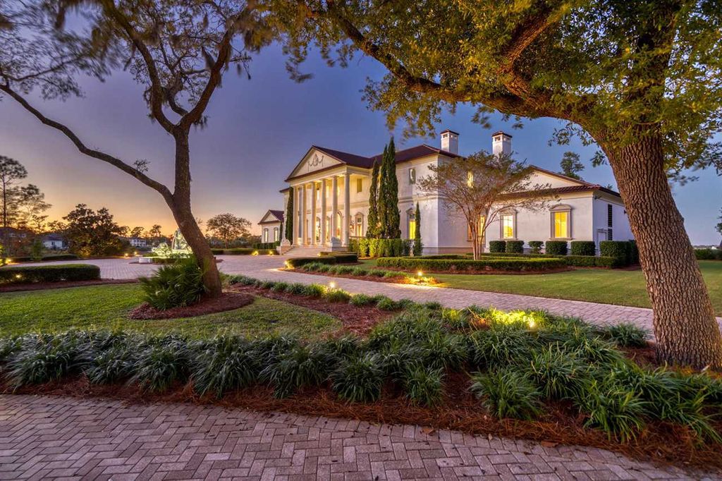 3730 Preserve Bay Boulevard, Panama City Beach, Florida, is built with Authentic Italian Design along the shores of the mesmerizing West Bay waters on the Northwest Florida Gulf Coast. Inspired by the classic Palladian villas of the Veneto in Italy, the Villa Chimera evokes an imperial aura.