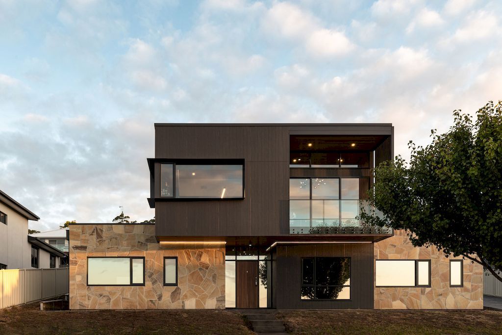 The char house inspired by fallen burnt tree branch by Starbox architecture 15
