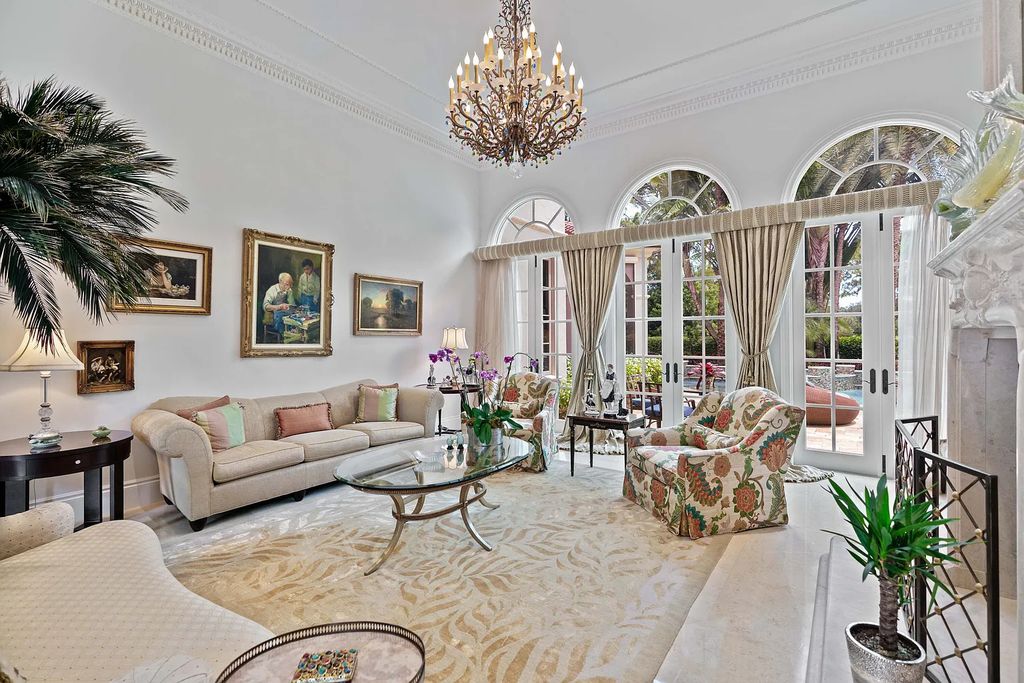 11736 Valeros Court, Palm Beach Gardens, Florida is a special residence in the exclusive Old Palm Golf Club with an amazing array of luxury amenities and design details, amenities include concrete block construction, impact windows and doors, brand new roof, whole home generator, elevator, 5 car garages.