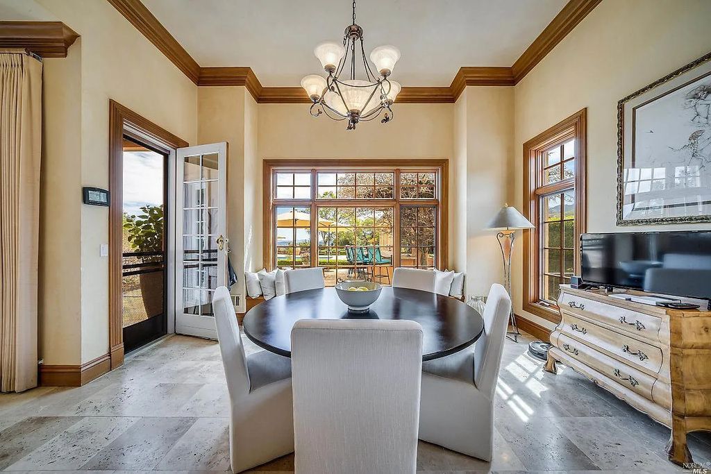 2900 Spring Mountain Road, Saint Helena, California is a vineyard estate sits atop the illustrious Spring Mountain, overlooking Napa Valley, featuring a total of six, double planted acres of meticulously tended wines. 