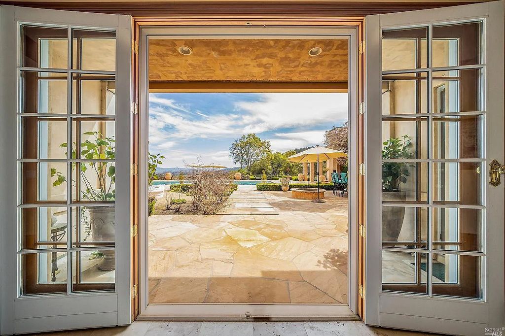 2900 Spring Mountain Road, Saint Helena, California is a vineyard estate sits atop the illustrious Spring Mountain, overlooking Napa Valley, featuring a total of six, double planted acres of meticulously tended wines. 