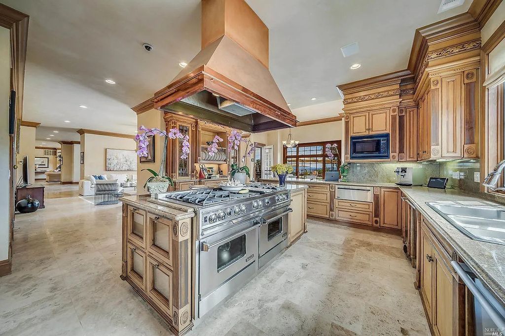 2900 Spring Mountain Road, Saint Helena, California is a vineyard estate sits atop the illustrious Spring Mountain, overlooking Napa Valley, featuring a total of six, double planted acres of meticulously tended wines. 
