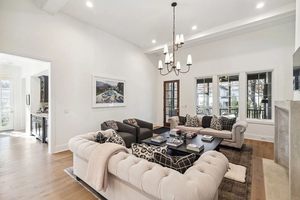 The Home in Nashville is a Gorgeous newer construction designed by P. Shea and built by Craftsman Residential, now available for sale. This home located at 4411B Soper Ave, Nashville, Tennessee