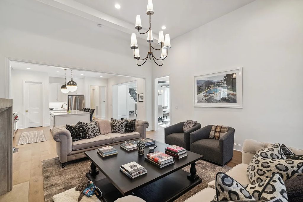 The Home in Nashville is a Gorgeous newer construction designed by P. Shea and built by Craftsman Residential, now available for sale. This home located at 4411B Soper Ave, Nashville, Tennessee