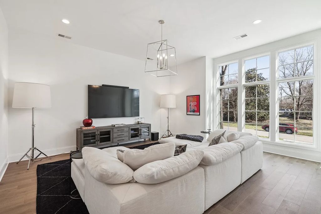 The Home in Nashville is a Gorgeous newer construction designed by P. Shea and built by Craftsman Residential, now available for sale. This home located at 4411B Soper Ave, Nashville, Tennessee