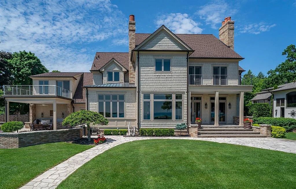 The Estate in Port Huron is a luxurious home filled with spacious natural light now available for sale. This home located at 3201 Conger St, Port Huron, Michigan; offering 04 bedrooms and 08 bathrooms with 5,294 square feet of living spaces. 