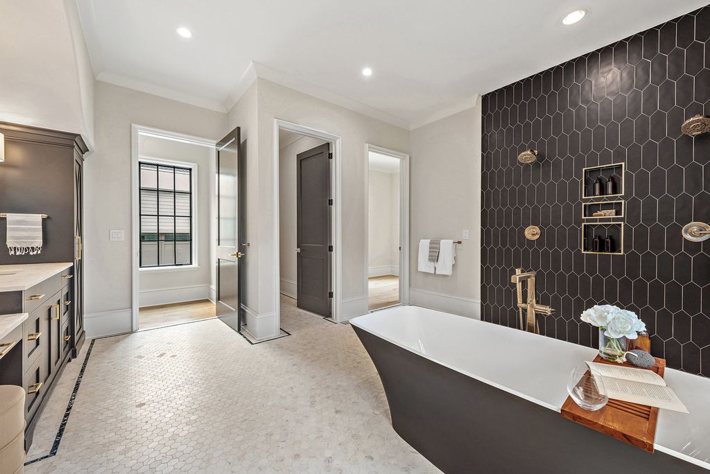 The Estate in Charlotte is a luxurious home showcasing stunning living spaces and amenities now available for sale. This home located at 6015 Lansing Dr, Charlotte, North Carolina; offering 05 bedrooms and 05 bathrooms with 5,712 square feet of living spaces.