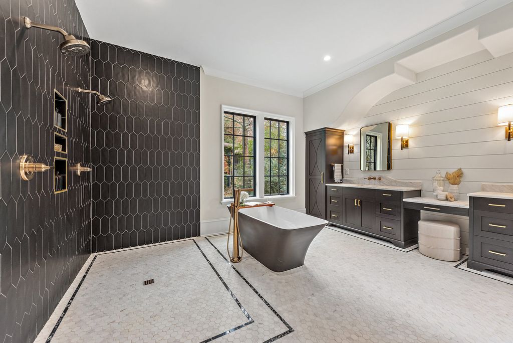 The Estate in Charlotte is a luxurious home showcasing stunning living spaces and amenities now available for sale. This home located at 6015 Lansing Dr, Charlotte, North Carolina; offering 05 bedrooms and 05 bathrooms with 5,712 square feet of living spaces.