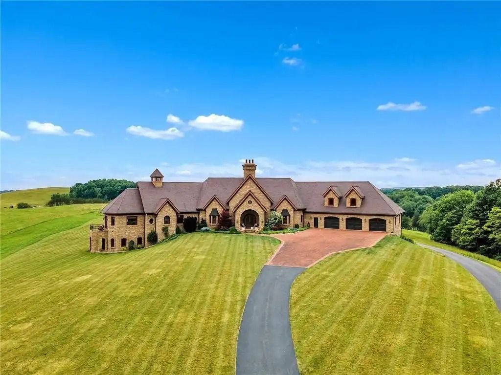 The Estate in Punxsutawney is a luxurious home that greets you by its unique architecture and design at every turn now available for sale. This home located at 34 Chapman Rd, Punxsutawney, Pennsylvania; offering 03 bedrooms and 08 bathrooms with 11,000 square feet of living spaces. 