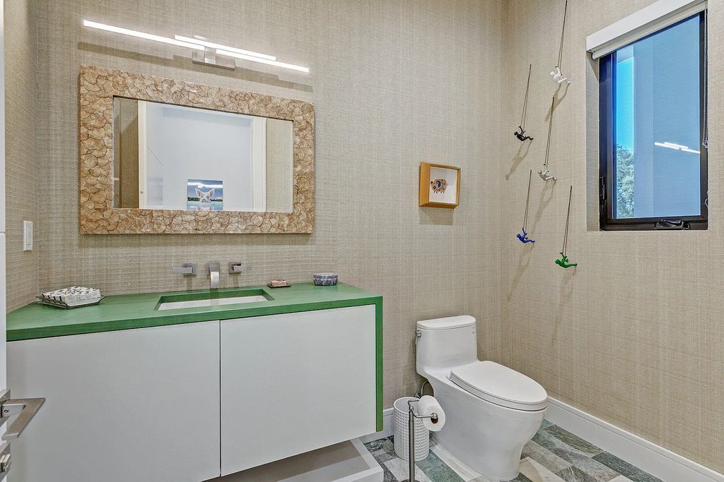 5812 Lady Luck Road, Palm Beach Gardens, Florida, is the finest modern new construction that is available in Steeplechase, one of the most desirable neighborhoods. This wonderful home in South Florida features the crispest modern interior and modern technology, such as the solar roof and Icynene foam insulation.