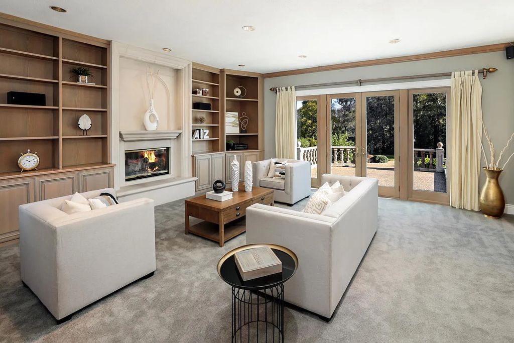 16050 Viewfield Road, Monte Sereno, California is an incredible property on 1.4 usable acres just a few short blocks to vibrant downtown Los Gatos boasting grand semi-circular staircase and vaulted ceilings, park-like back yard, 800 bottle wine cellar, and more.
