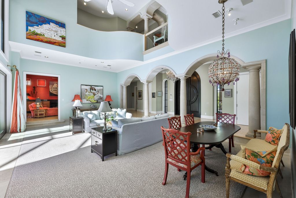 1450 Gulfstar Drive South, Naples, Florida is an impressive home combining the ultimate in interior finishes and exterior amenities, over 4,800 square feet of outdoor living area, unmatched design and exquisite finishes throughout.
