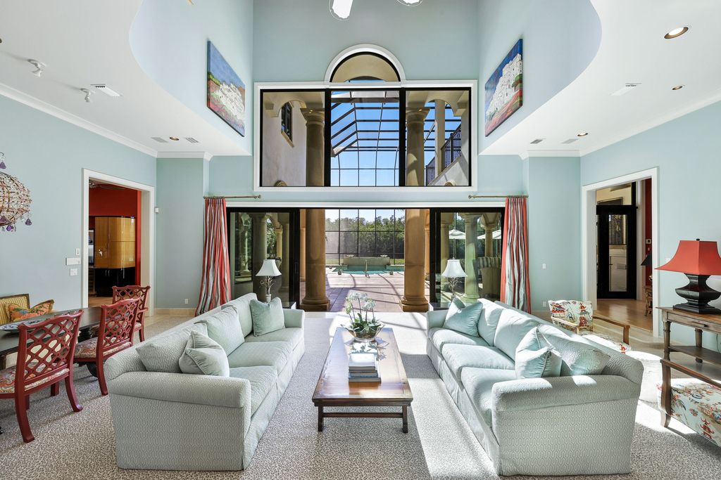 1450 Gulfstar Drive South, Naples, Florida is an impressive home combining the ultimate in interior finishes and exterior amenities, over 4,800 square feet of outdoor living area, unmatched design and exquisite finishes throughout.