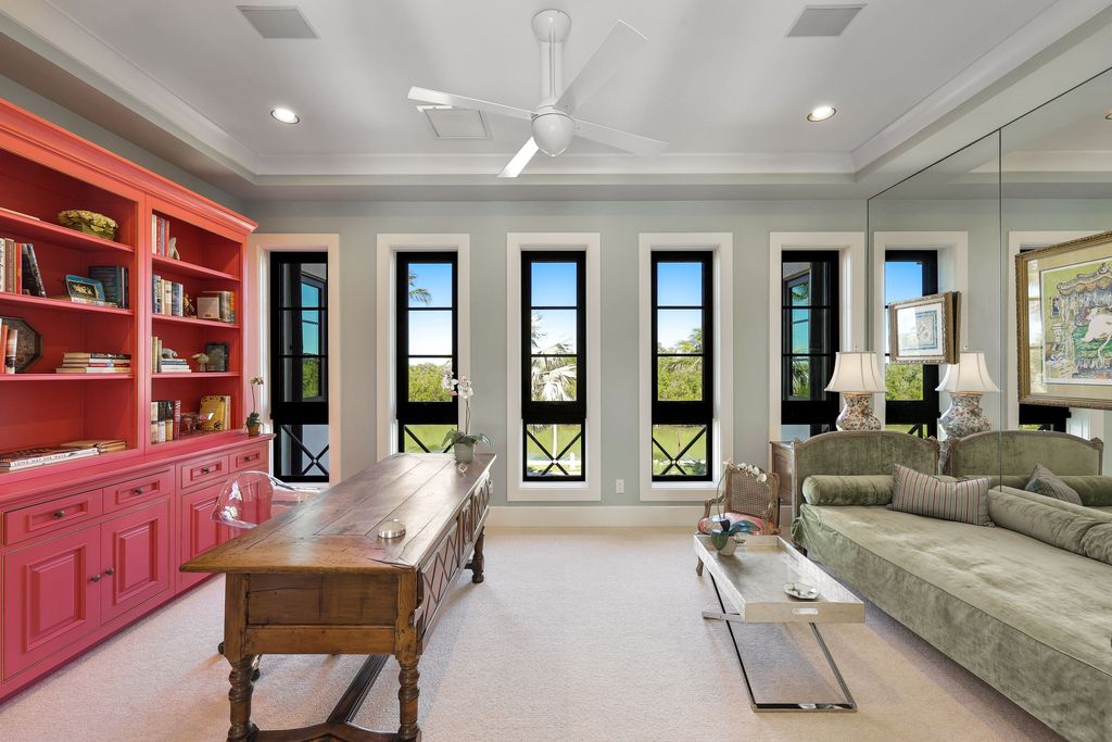 1450 Gulfstar Drive South, Naples, Florida is an impressive home combining the ultimate in interior finishes and exterior amenities, over 4,800 square feet of outdoor living area, unmatched design and exquisite finishes throughout.