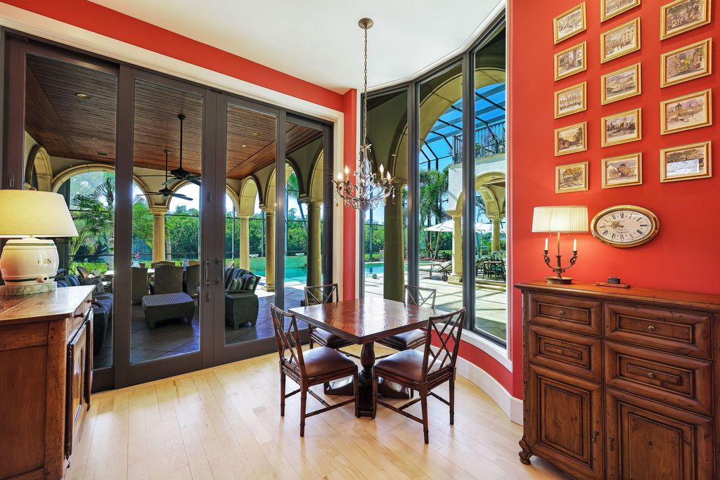 1450 Gulfstar Drive South, Naples, Florida is an impressive home combining the ultimate in interior finishes and exterior amenities, over 4,800 square feet of outdoor living area, unmatched design and exquisite finishes throughout.