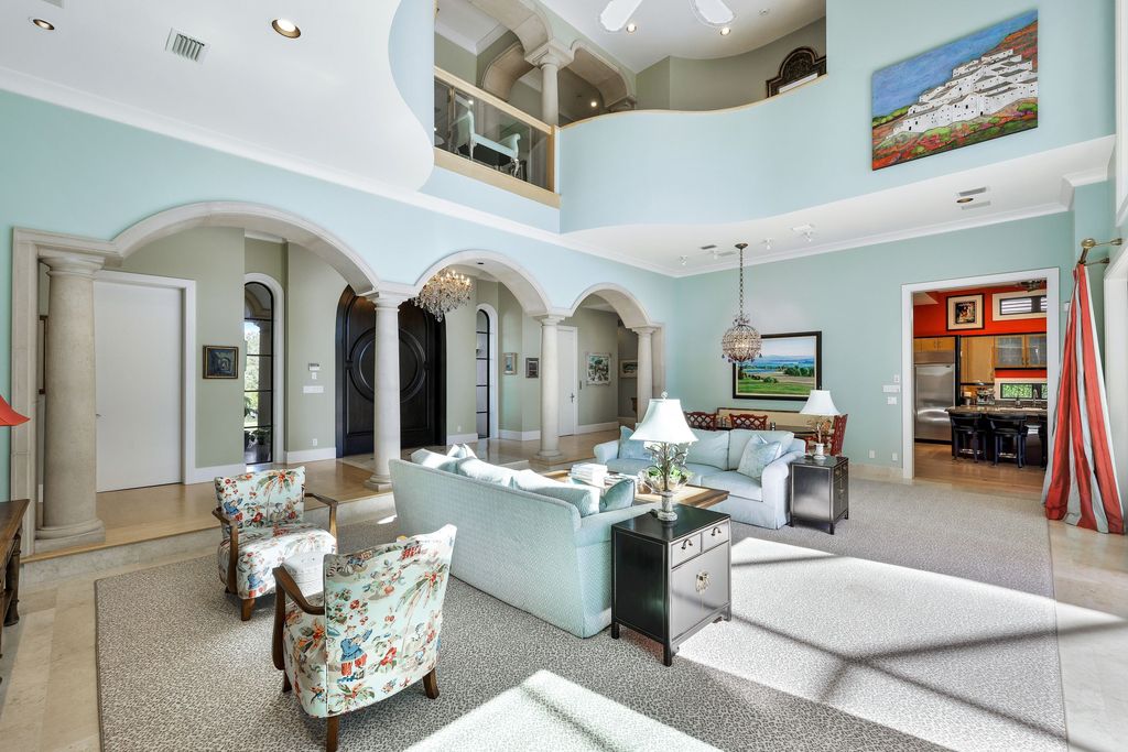 1450 Gulfstar Drive South, Naples, Florida is an impressive home combining the ultimate in interior finishes and exterior amenities, over 4,800 square feet of outdoor living area, unmatched design and exquisite finishes throughout.