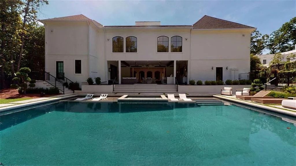 The Estate in Atlanta is a luxurious home revealing seamless indoor and outdoor living spaces now available for sale. This home located at 3206 Arden Rd NW, Atlanta, Georgia; offering 07 bedrooms and 08 bathrooms with 17,887 square feet of living spaces.