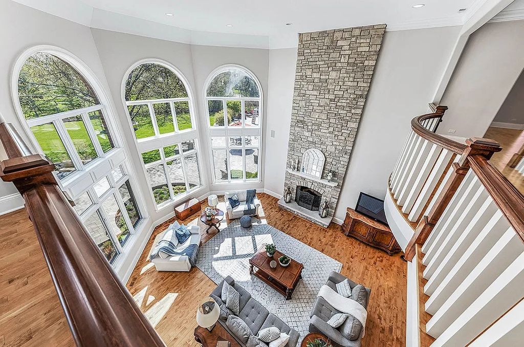 The Estate in Naperville is a luxurious home of architectural perfection and exceptional features now available for sale. This home located at 8S061 Indiana Ave, Naperville, Illinois; offering 05 bedrooms and 10 bathrooms with 9,940 square feet of living spaces.