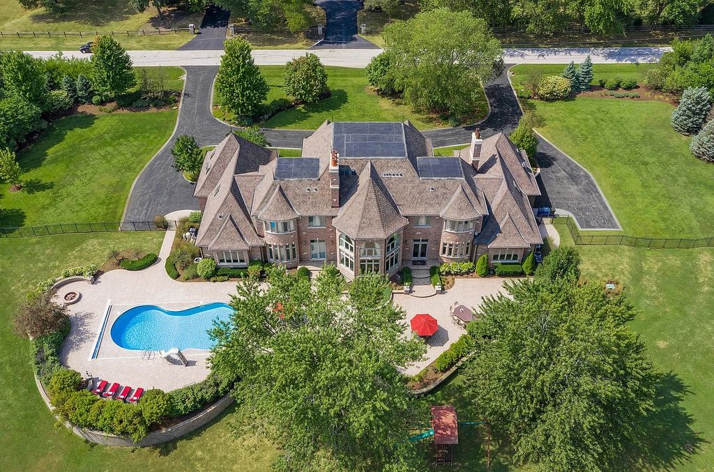 The Estate in Naperville is a luxurious home of architectural perfection and exceptional features now available for sale. This home located at 8S061 Indiana Ave, Naperville, Illinois; offering 05 bedrooms and 10 bathrooms with 9,940 square feet of living spaces.