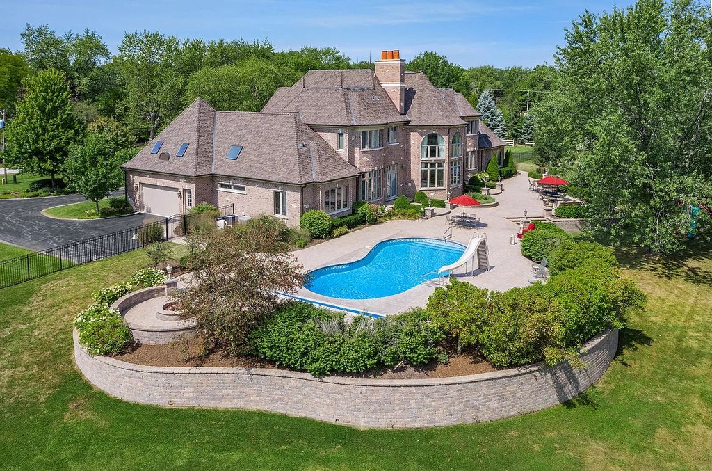 The Estate in Naperville is a luxurious home of architectural perfection and exceptional features now available for sale. This home located at 8S061 Indiana Ave, Naperville, Illinois; offering 05 bedrooms and 10 bathrooms with 9,940 square feet of living spaces.
