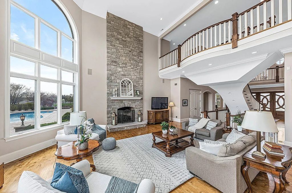 The Estate in Naperville is a luxurious home of architectural perfection and exceptional features now available for sale. This home located at 8S061 Indiana Ave, Naperville, Illinois; offering 05 bedrooms and 10 bathrooms with 9,940 square feet of living spaces.