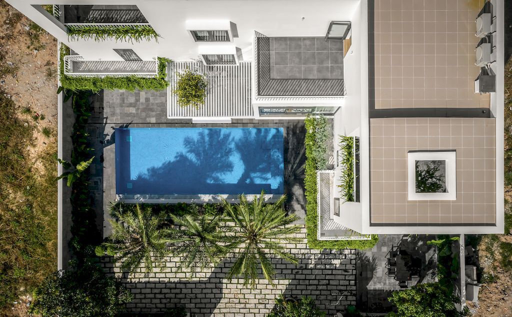 Villa Connect nice L shape with nature connection by Story Architecture 13