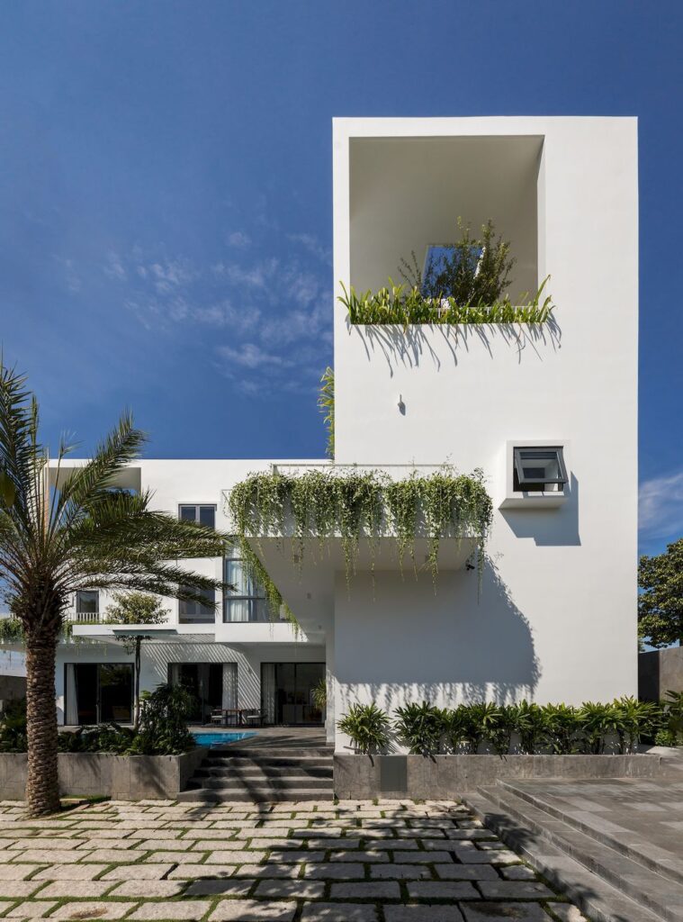 Villa Connect nice L shape with nature connection by Story Architecture 14