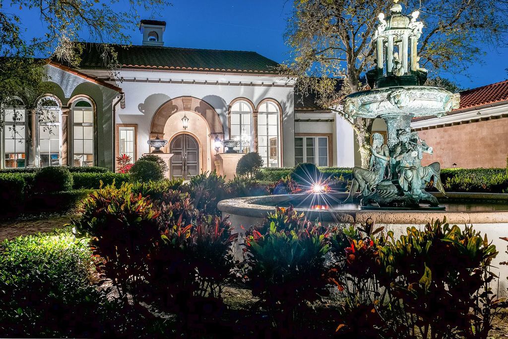 6030 Le Lac Road, Boca Raton, Florida, designed by award-winning architect Randall Stofft, is an exquisite lakefront estate located on 2.13 acres of meticulously manicured grounds within Boca Raton's most prestigious neighborhoods.