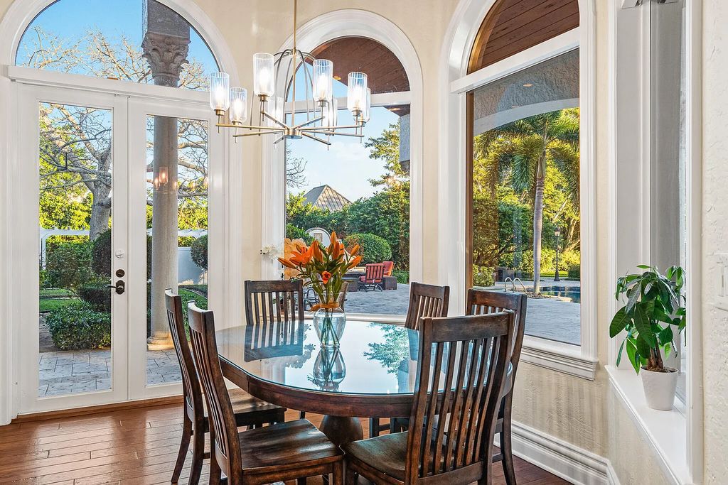 6030 Le Lac Road, Boca Raton, Florida, designed by award-winning architect Randall Stofft, is an exquisite lakefront estate located on 2.13 acres of meticulously manicured grounds within Boca Raton's most prestigious neighborhoods.