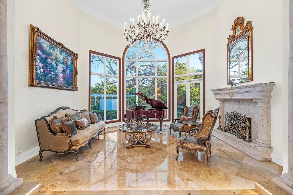 6030 Le Lac Road, Boca Raton, Florida, designed by award-winning architect Randall Stofft, is an exquisite lakefront estate located on 2.13 acres of meticulously manicured grounds within Boca Raton's most prestigious neighborhoods.