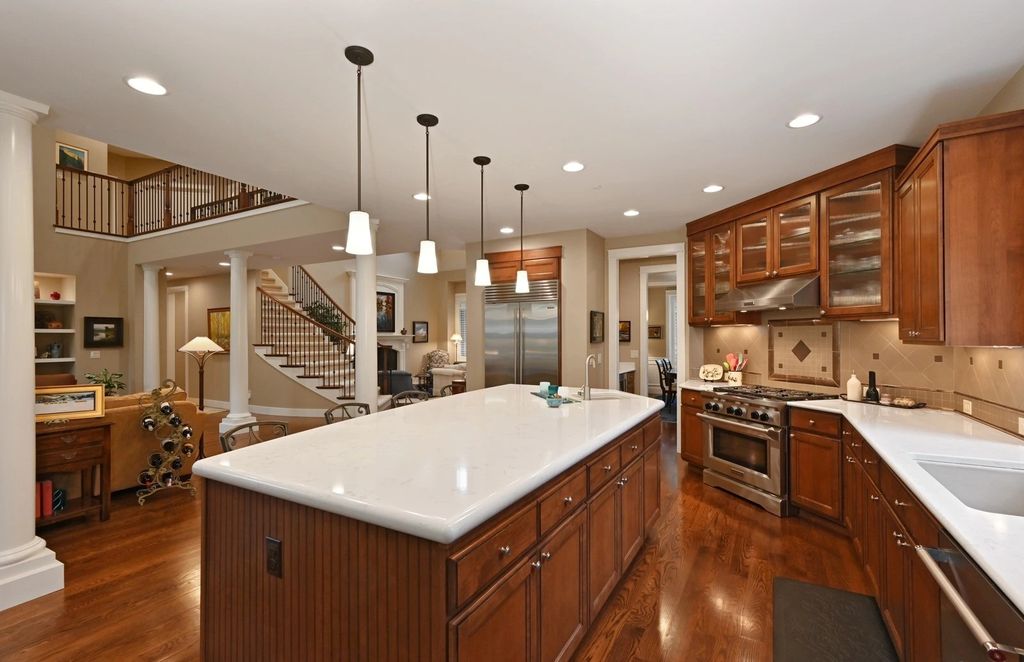Boasting Sophisticated Spaces Weaving Convenience Function Throughout Stunning Two Story Home Asks for 3.15 in Redmond WA 9