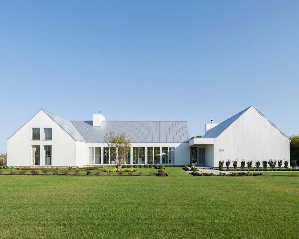 Comtois Residence, a Stunning Private Monochromatic home by DKA