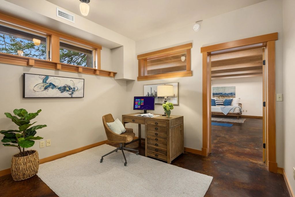 The Home in Bainbridge Island is an exceptional custom estate with 2 homes on a combined acre including 139’ of spectacular water frontage, now available for sale. This home located at 17253 & 17204 Agate Street NE, Bainbridge Island, Washington