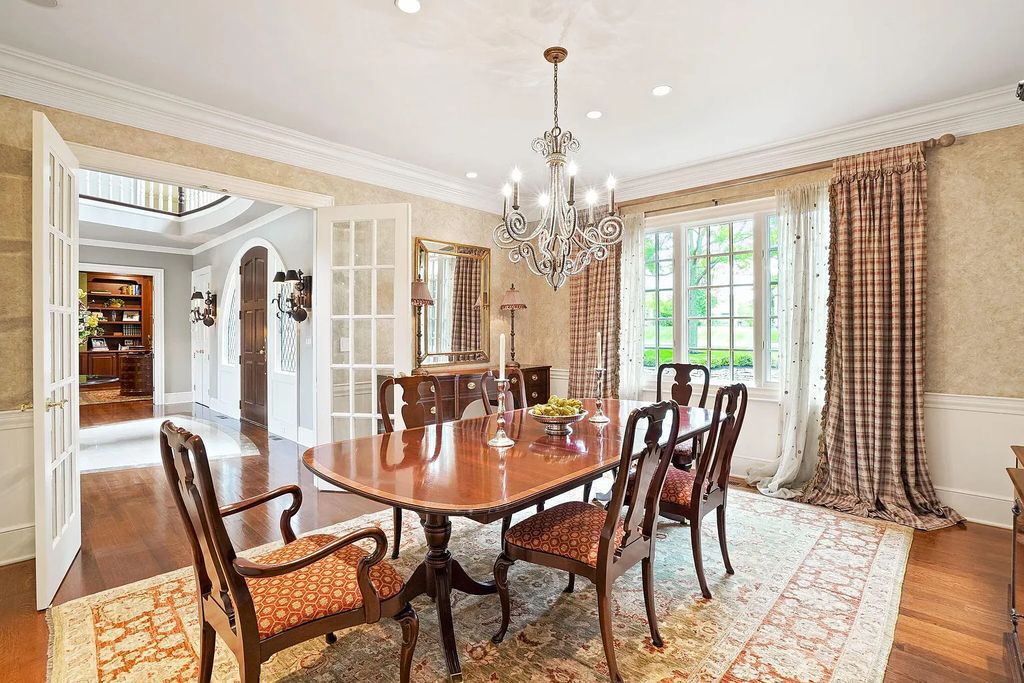 The Estate in Powell is a luxurious home providing grand living spaces with breathtaking woodland views and huge entertainment areas now available for sale. This home located at 1903 Strathshire Hall Ln, Powell, Ohio; offering 06 bedrooms and 08 bathrooms with 10,106 square feet of living spaces.